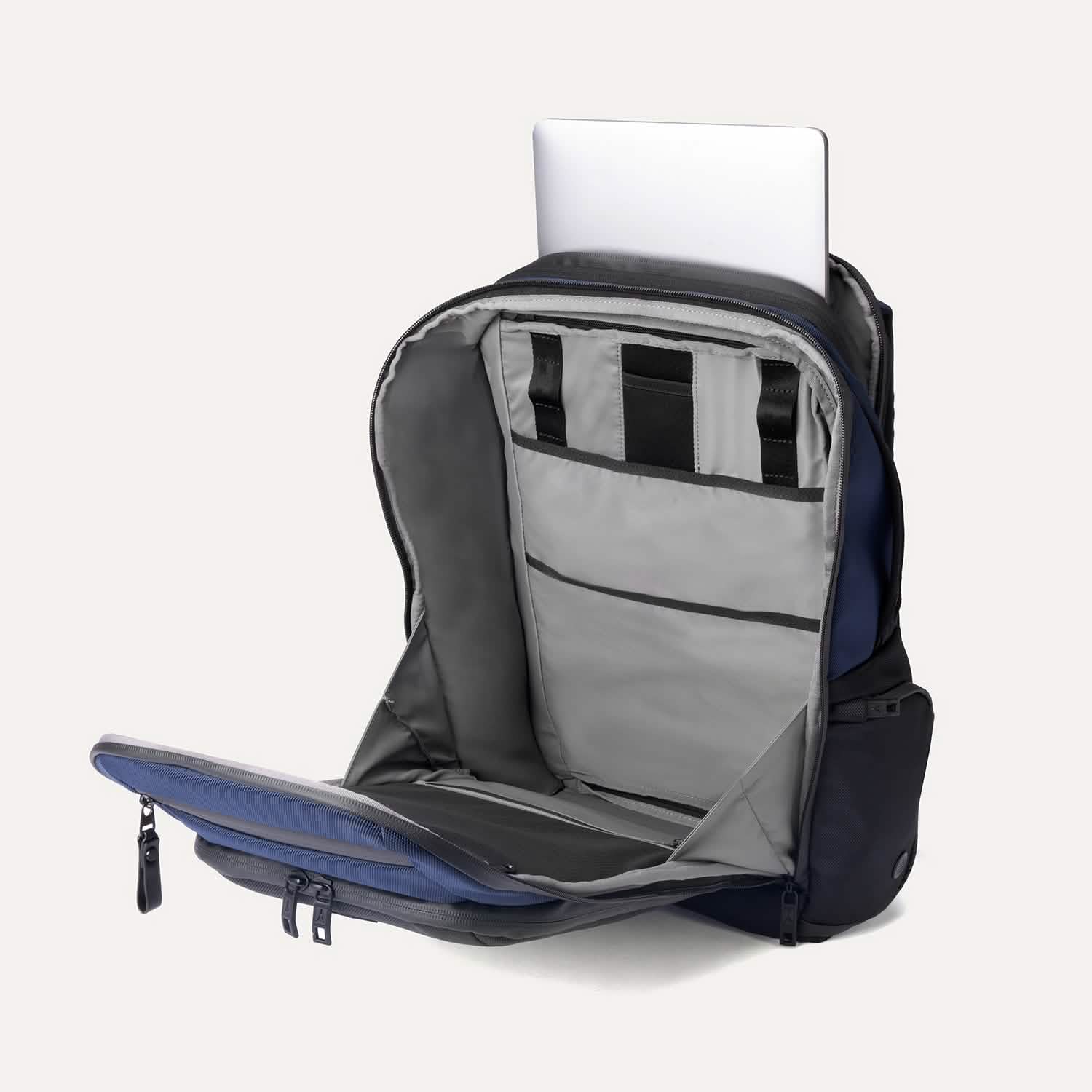 Altitude™ All-Purpose Full Expansion Laptop Backpack 24-34L- Stellar Navy Grey - Image 26
