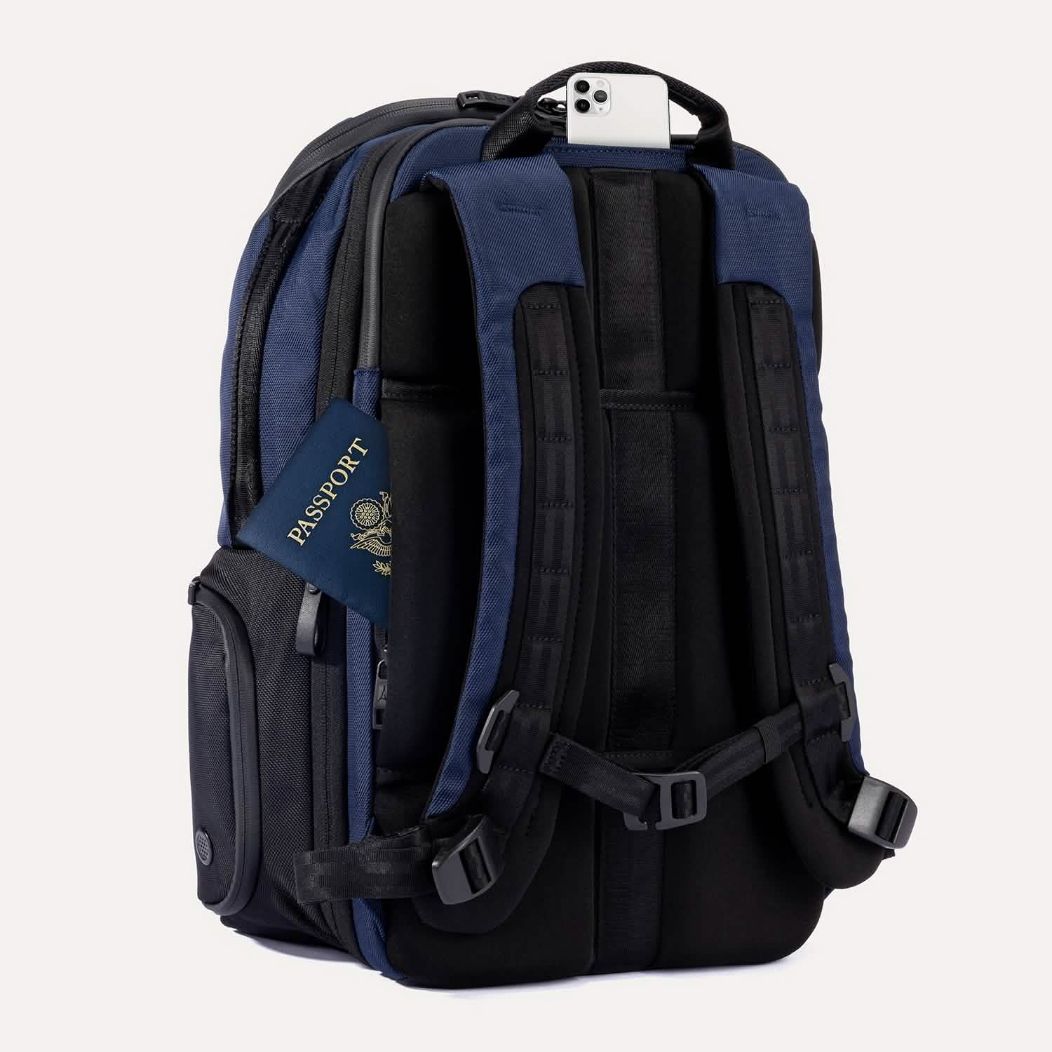Altitude™ All-Purpose Full Expansion Laptop Backpack 24-34L- Stellar Navy Grey - Image 27