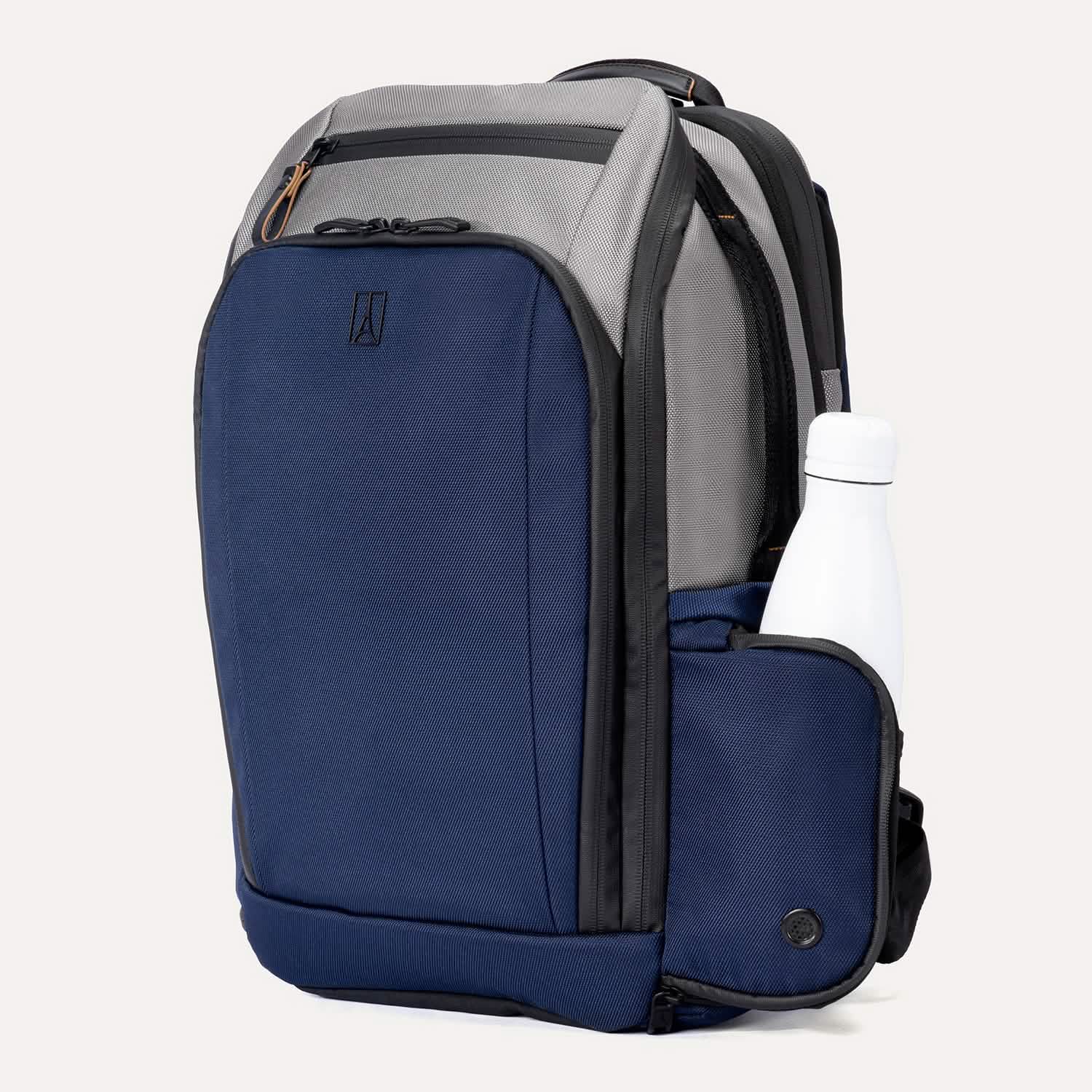 Altitude™ All-Purpose Full Expansion Laptop Backpack 24-34L- Stellar Navy Grey - Image 36