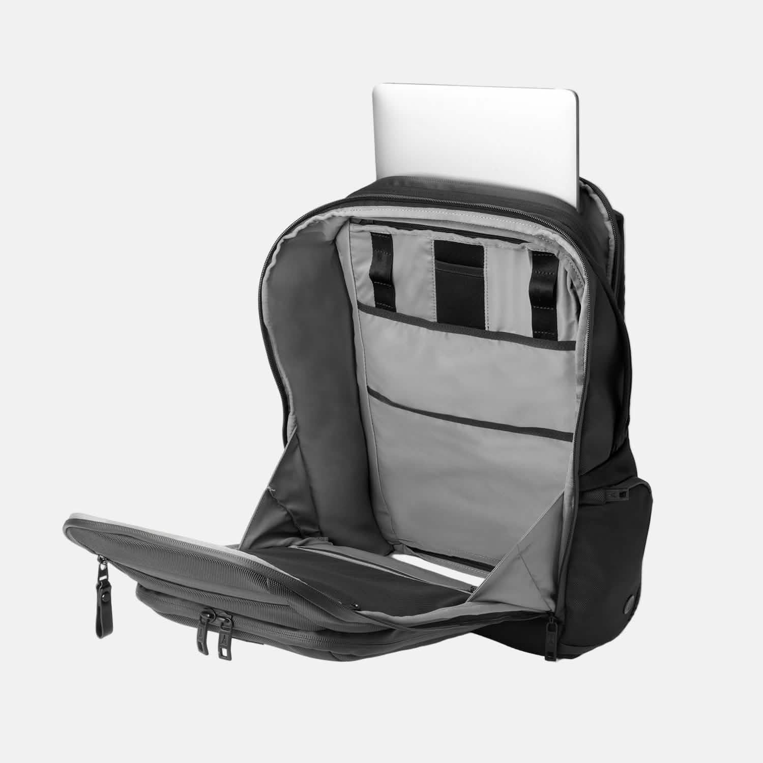Altitude™ All-Purpose Full Expansion Laptop Backpack 24-34L- Stellar Navy Grey - Image 8