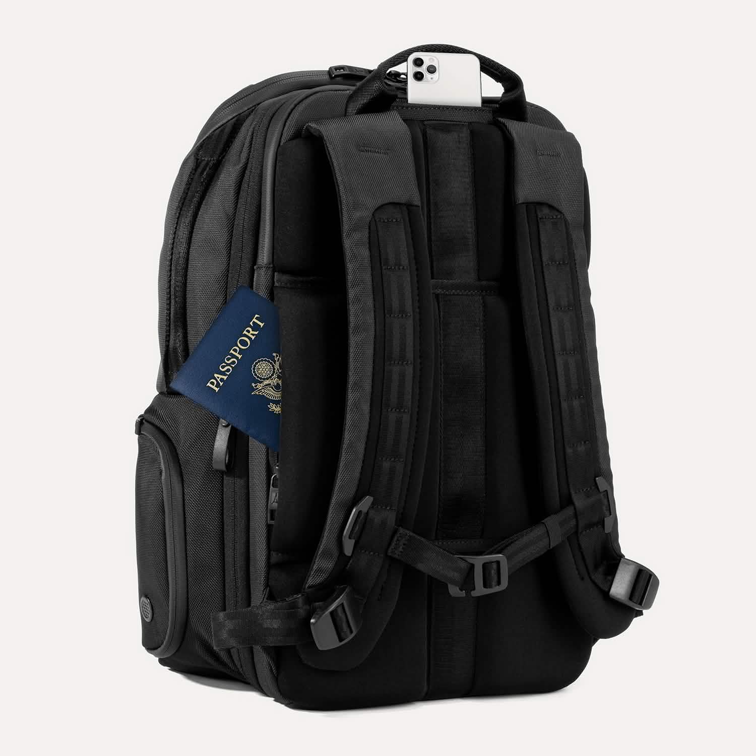 Altitude™ All-Purpose Full Expansion Laptop Backpack 24-34L- Stellar Navy Grey - Image 9