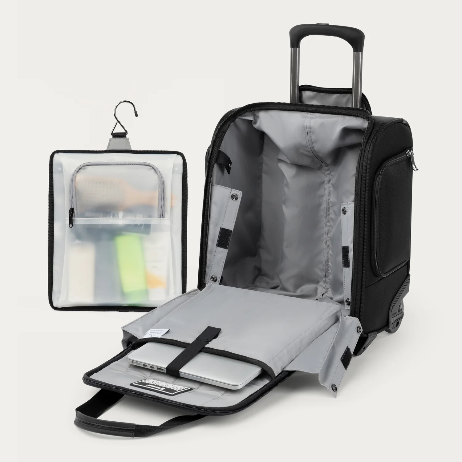 Crew™ Classic Rolling UnderSeat Carry-On-Titanium Grey - Image 4