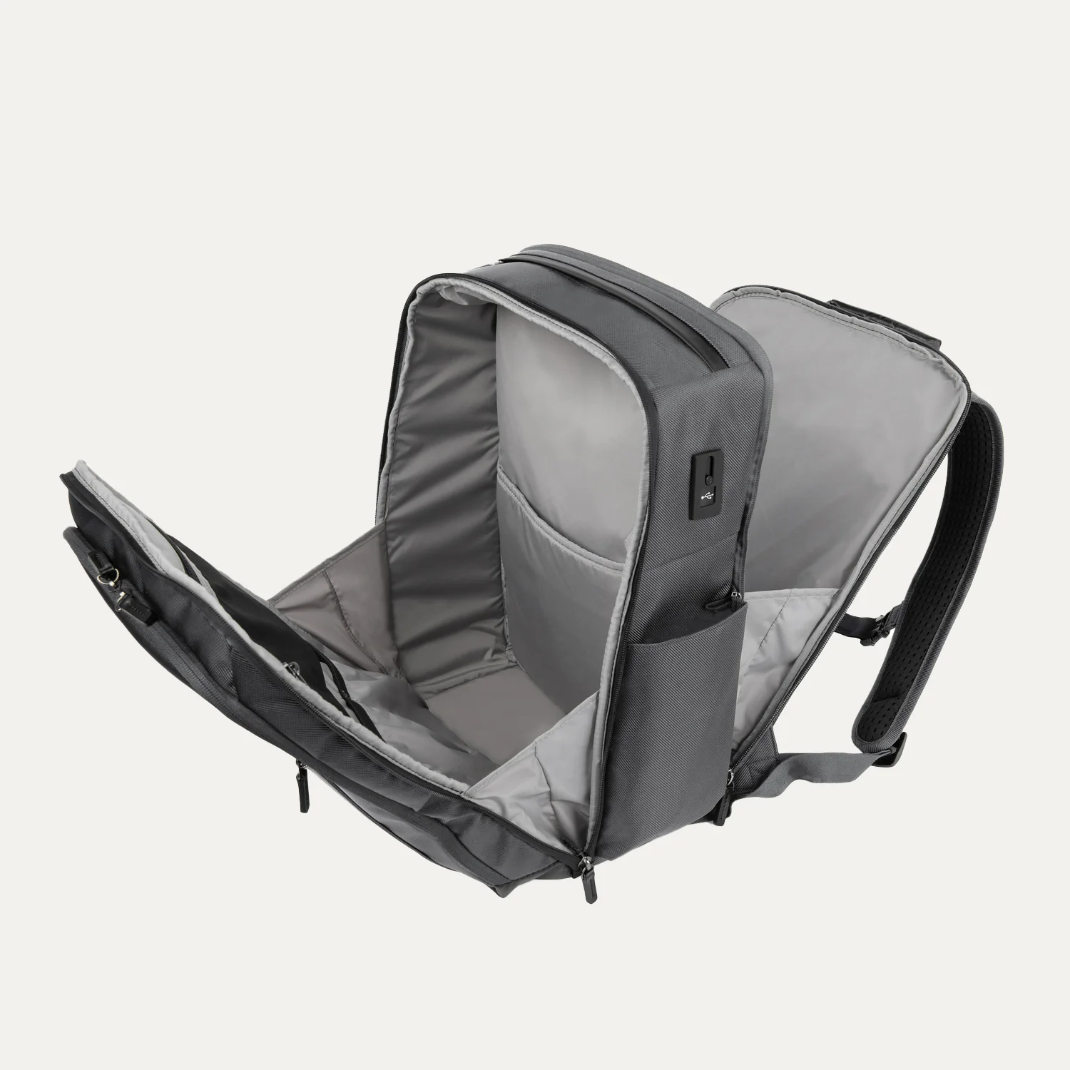 Crew™ Executive Choice™ 3 Large Travel Backpack- Titanium Grey - Image 26