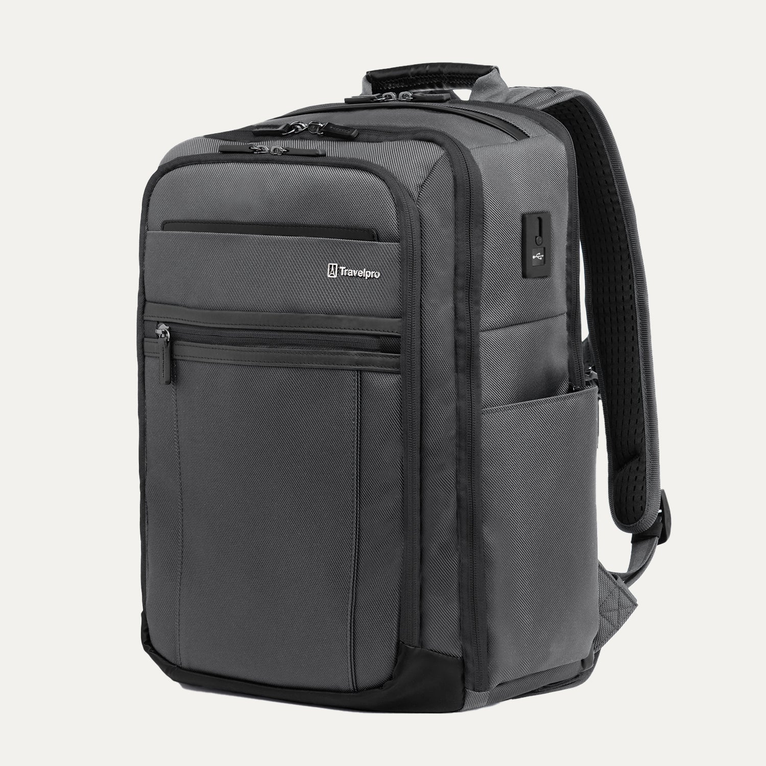 Crew™ Executive Choice™ 3 Large Travel Backpack- Titanium Grey - Image 30