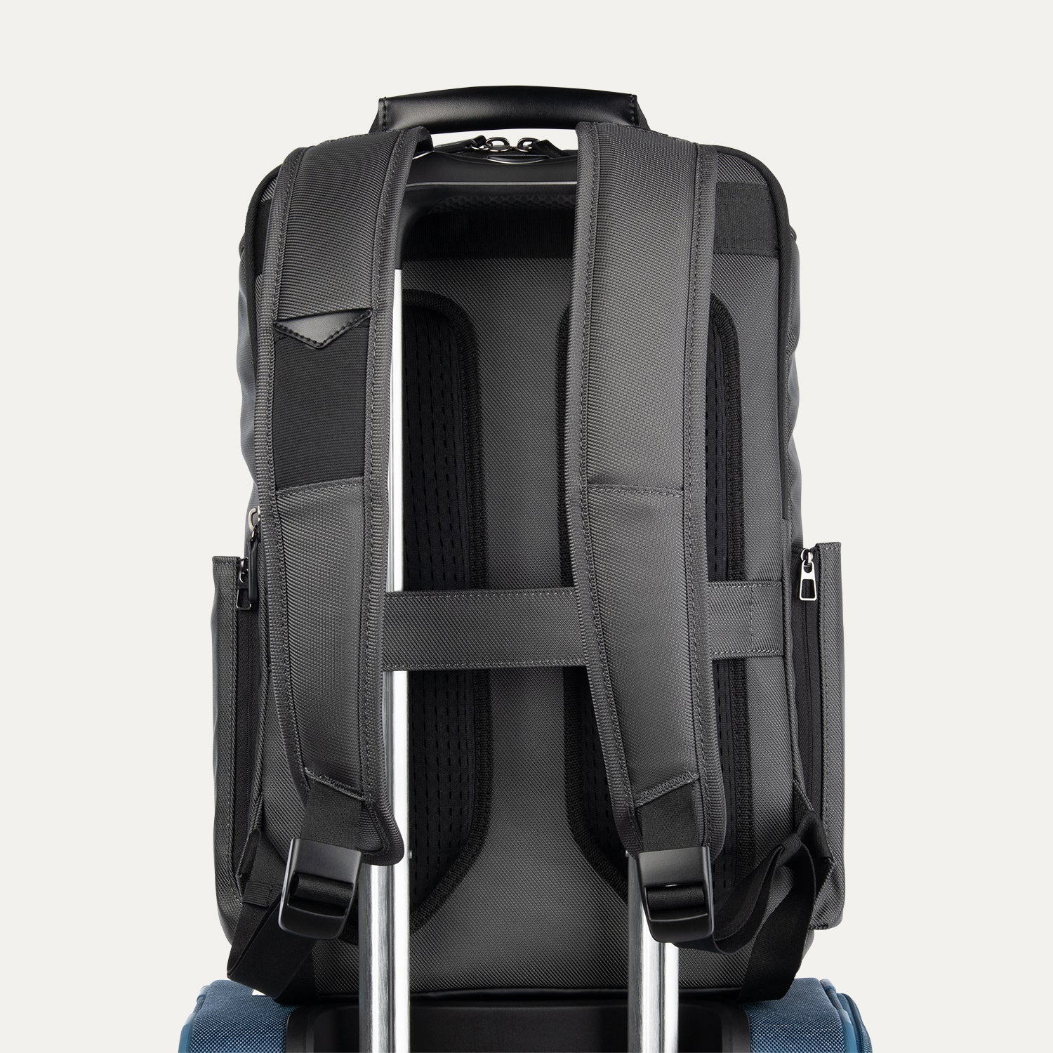 Crew™ Executive Choice™ 3 Slim Laptop Backpack- Titanium Grey - Image 21