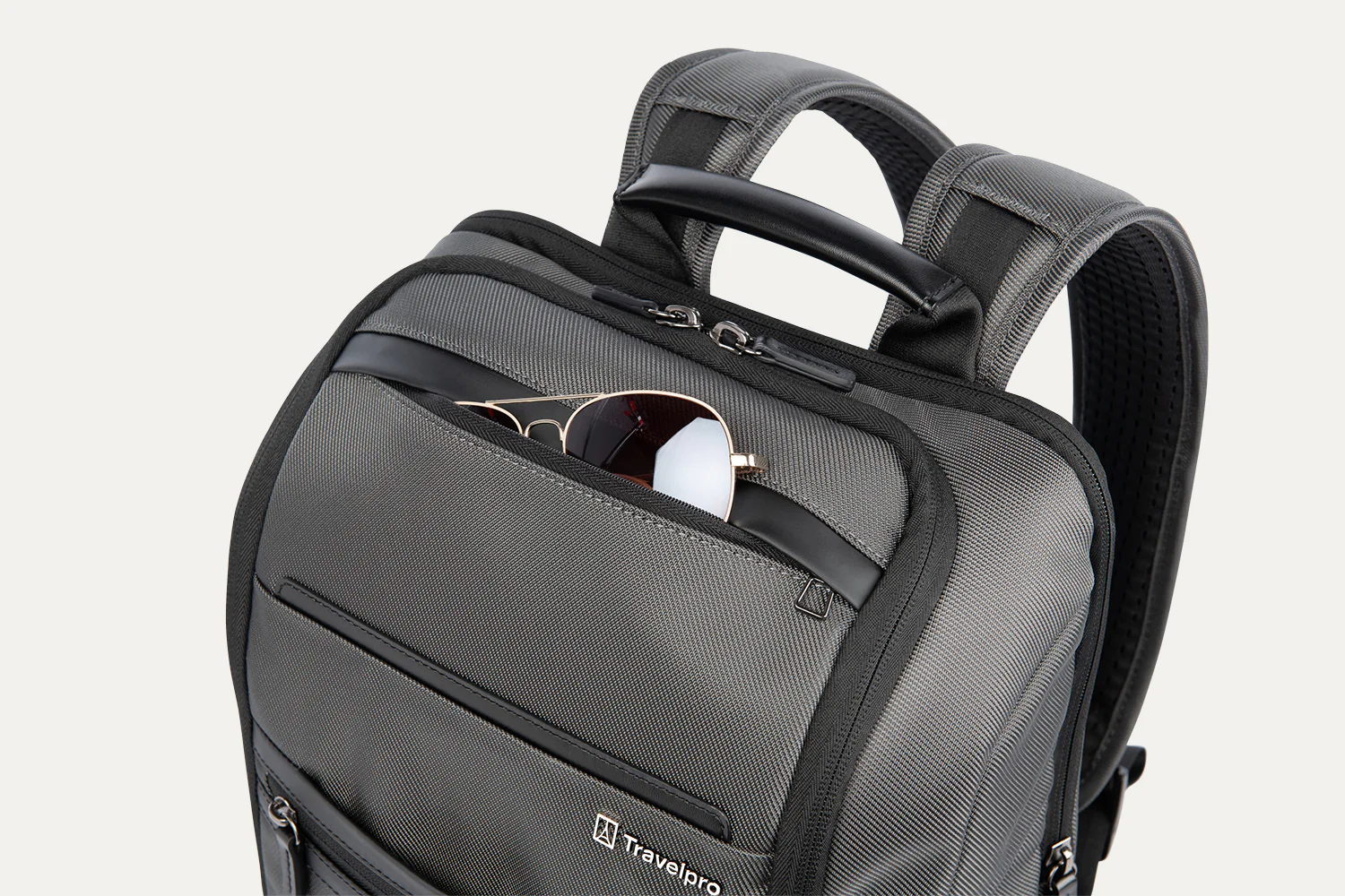 Crew™ Executive Choice™ 3 Slim Laptop Backpack- Titanium Grey - Image 24