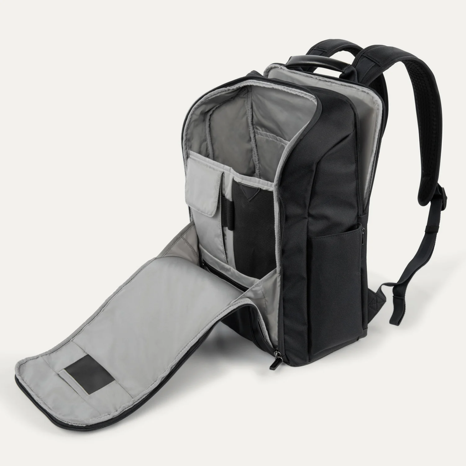 Crew™ Executive Choice™ 3 Slim Laptop Backpack- Titanium Grey - Image 5